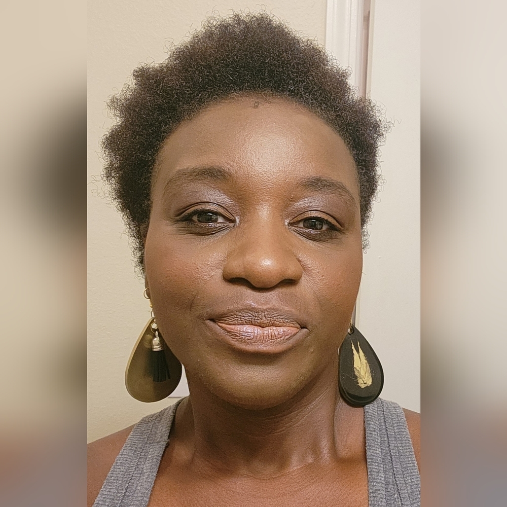 🖤💛NEW Black & Gold Large Teardrop Earrings